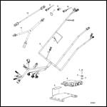 Harness and Bracket Assembly Triple (Center Engine)