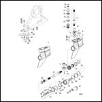 Gear Housing (Bravo I XR/SportMaster)(0M955633 and Below)