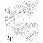 Tiller Handle Assembly (Big Tiller, Mech, V6/V8 175-300HP)