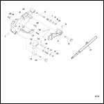 Shift Bracket (Use With Stamped Steel Rocker Cover)