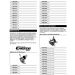 Mercury Racing Propeller Charts P787