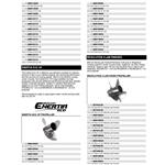 Mercury Racing Propeller Charts P787