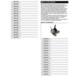 Mercury Racing Propeller Charts P784