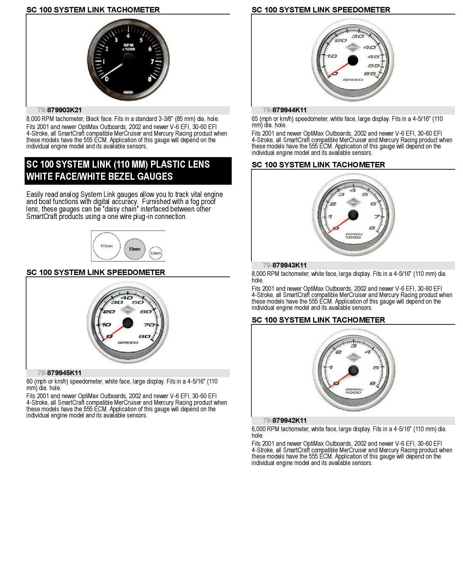 SPEEDOMETER-WHITE