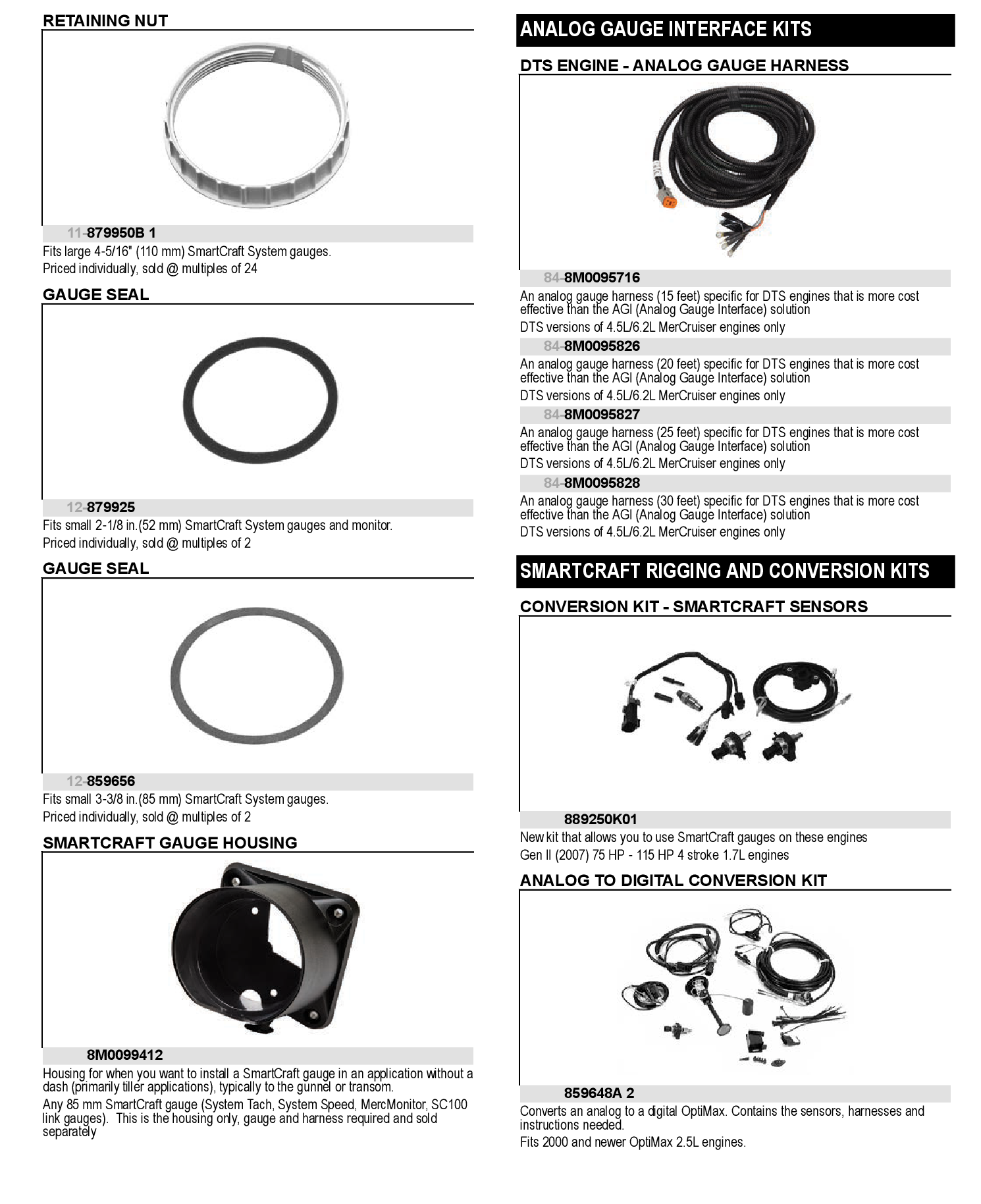 CONV KIT-A/D-2.5L