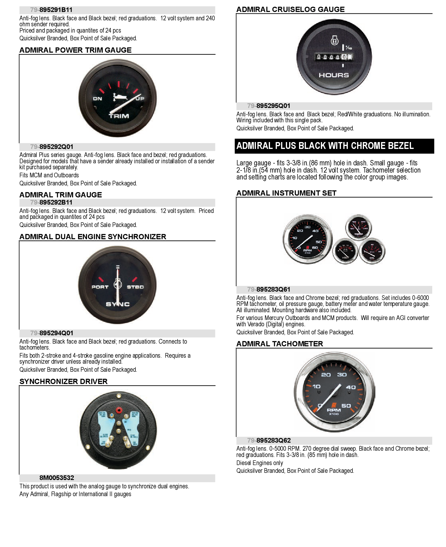 TACH 0-5000 B/R/C