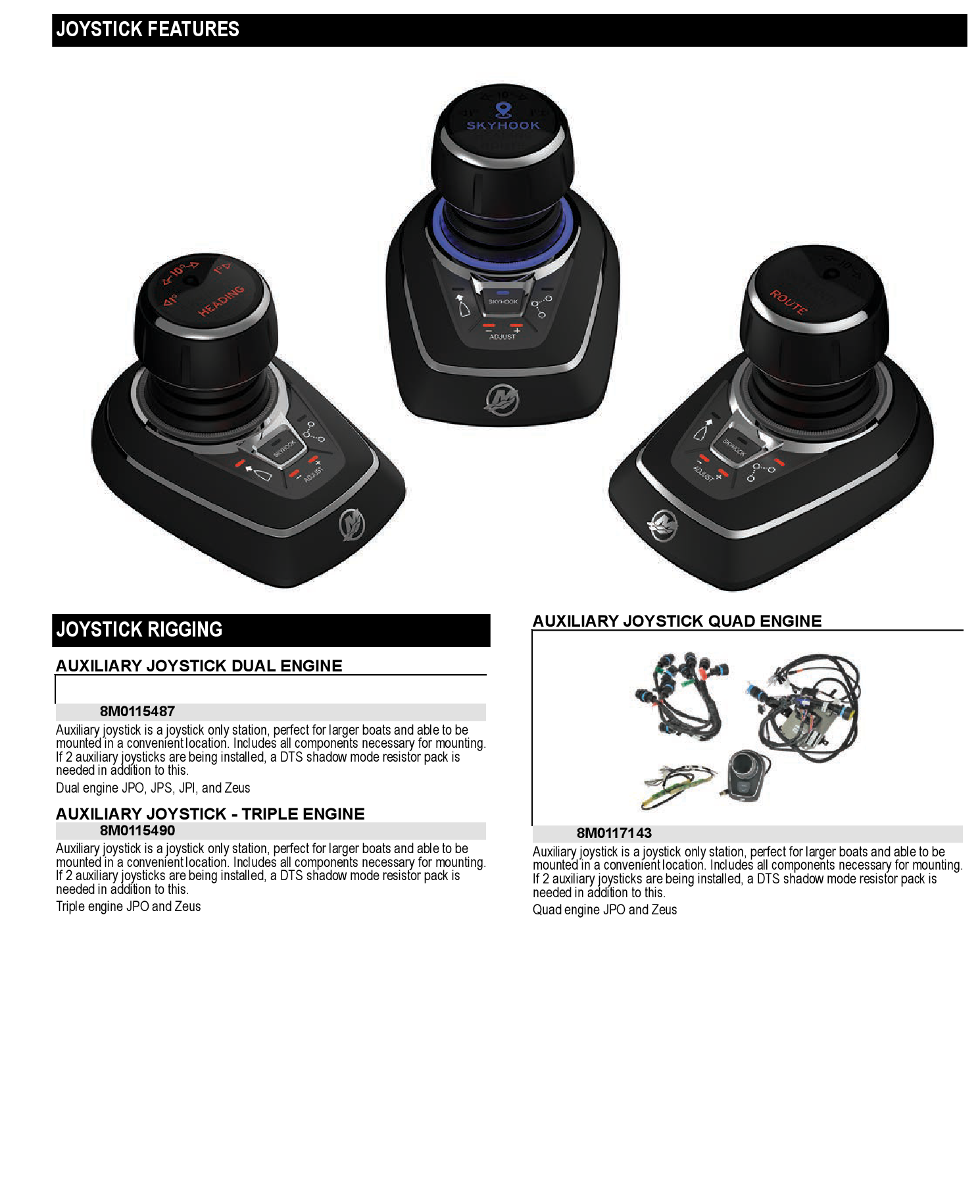 KIT-JOYSTICK AUX