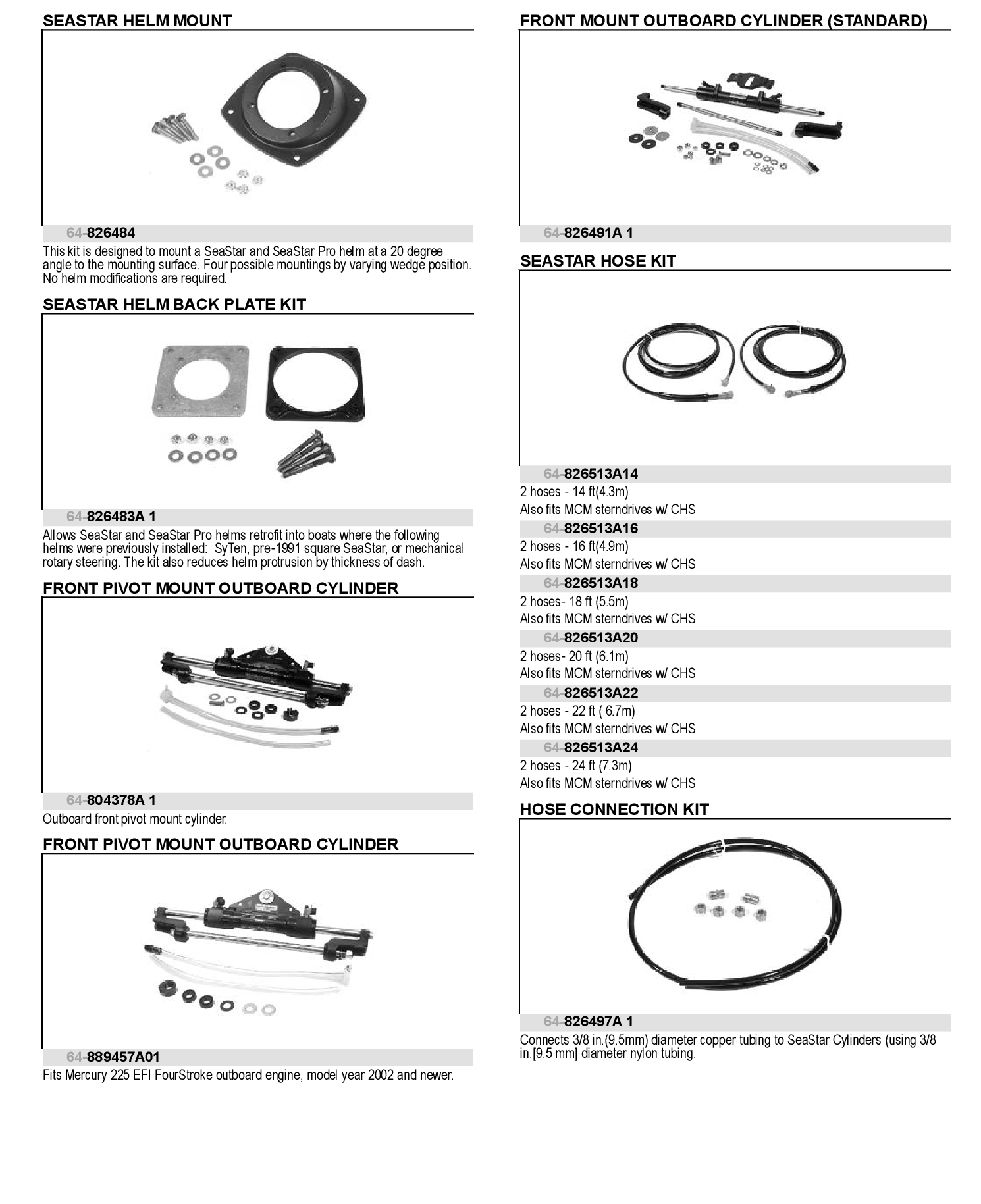 CYL KIT-OB HYD