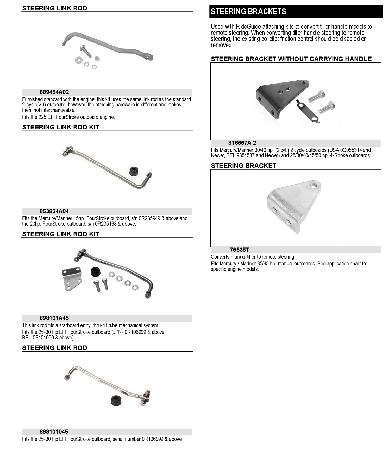 LINK ROD KIT