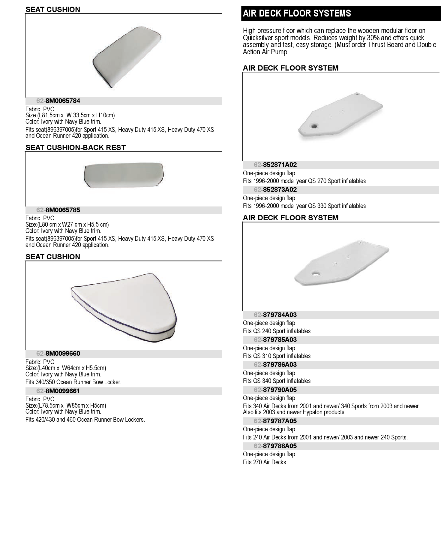 AIR DECK KIT 240