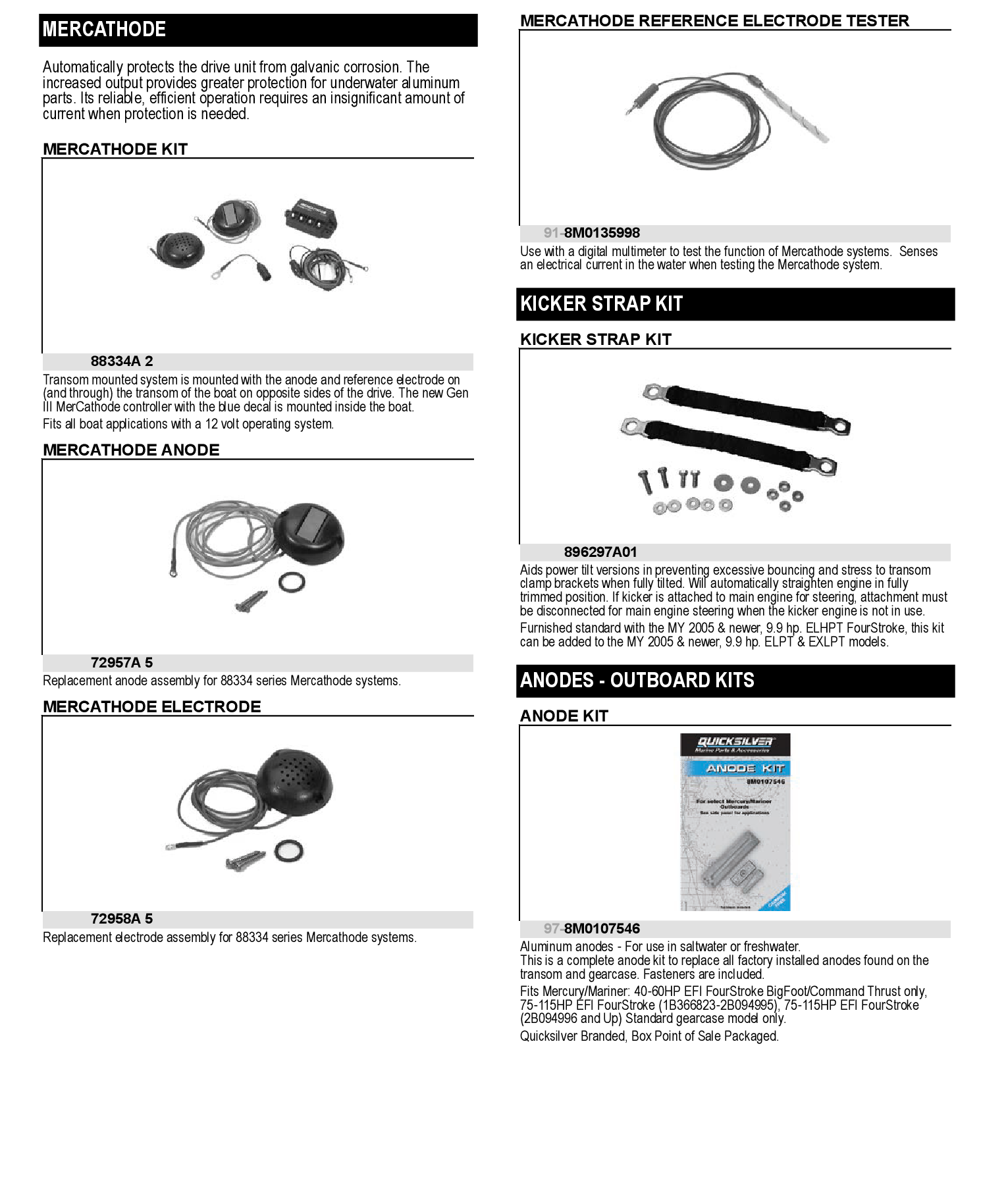 KICKER STRAP KIT