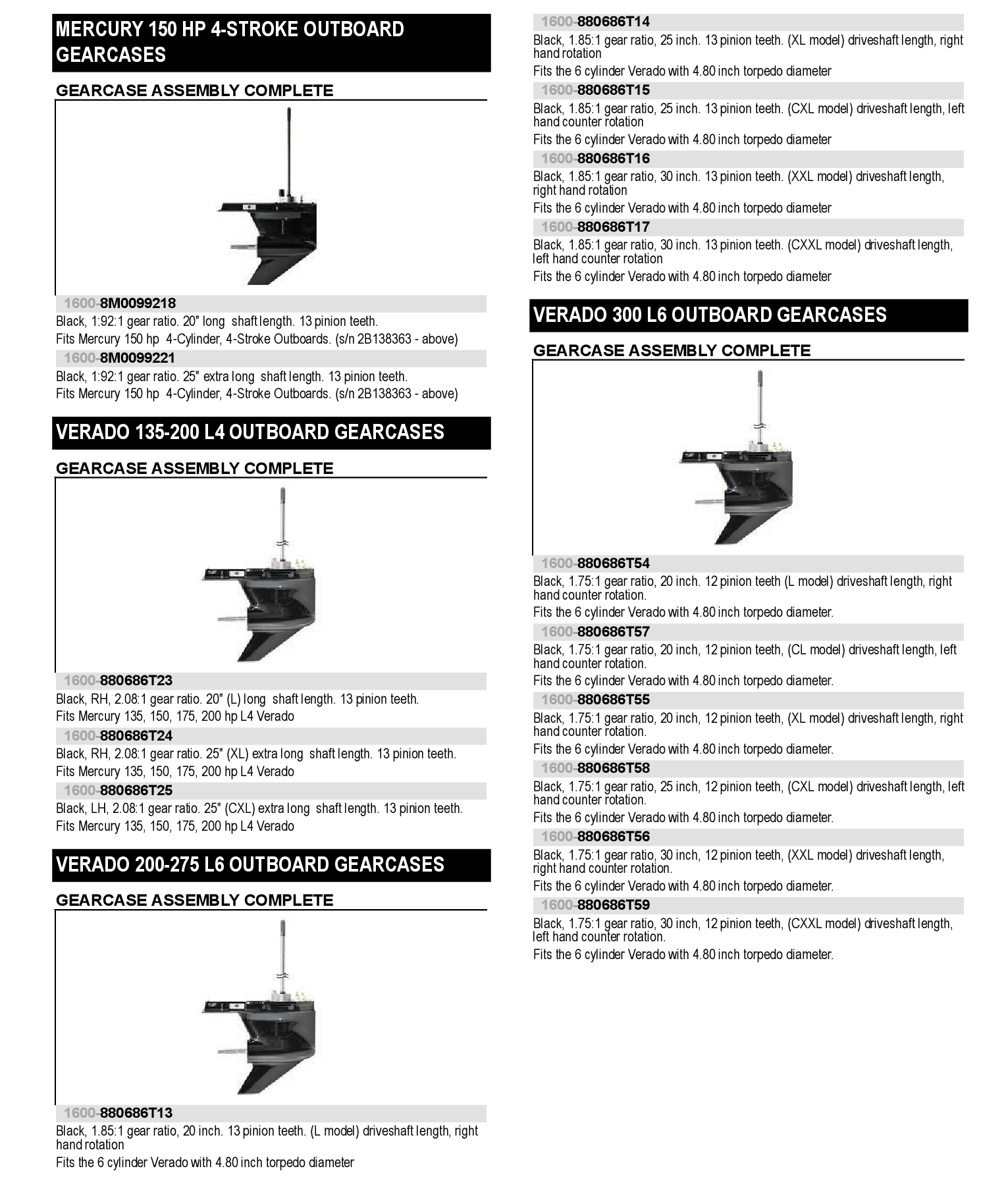 G/C XL ASSEMBLY