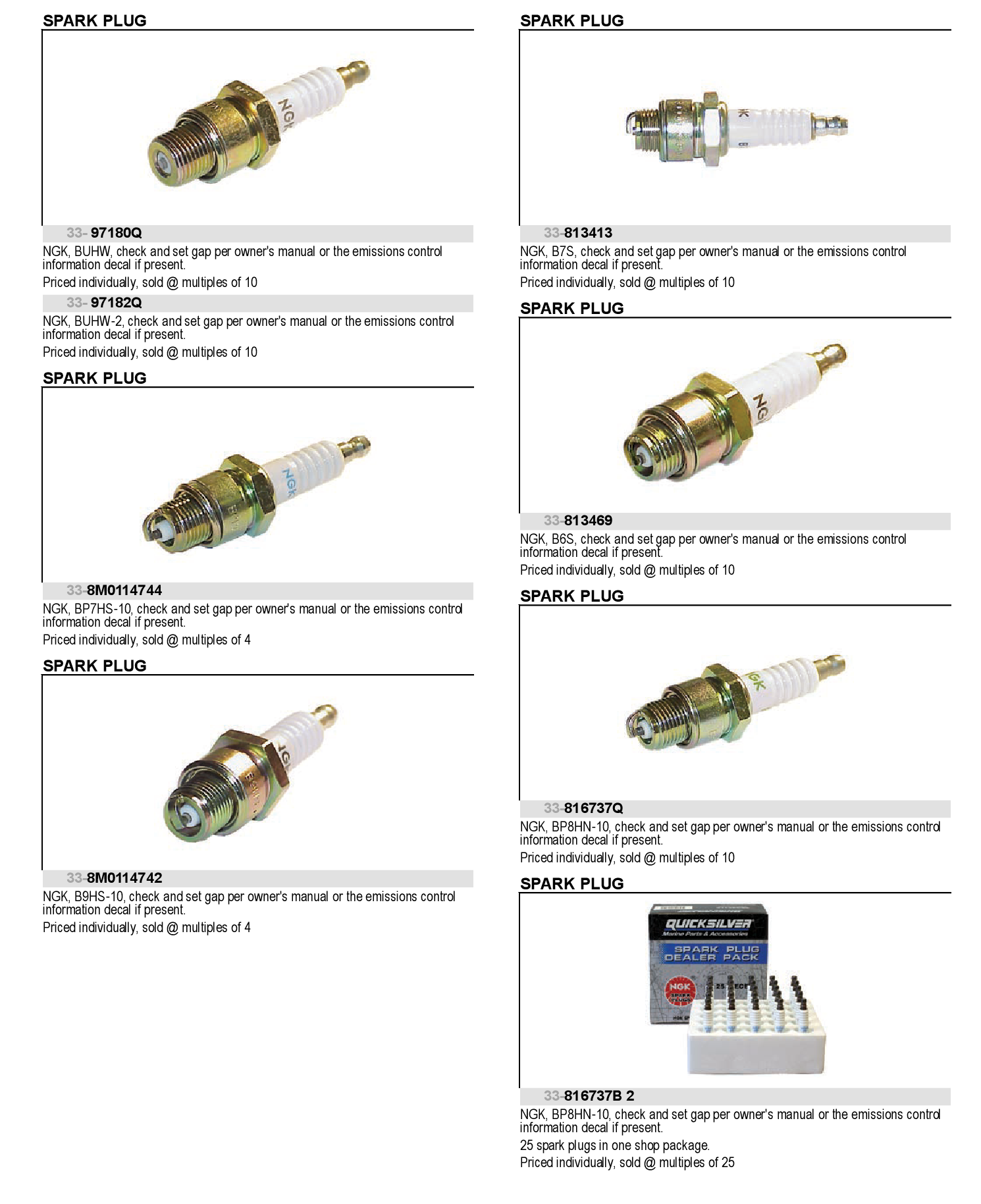 NGK BP8HN-10@10