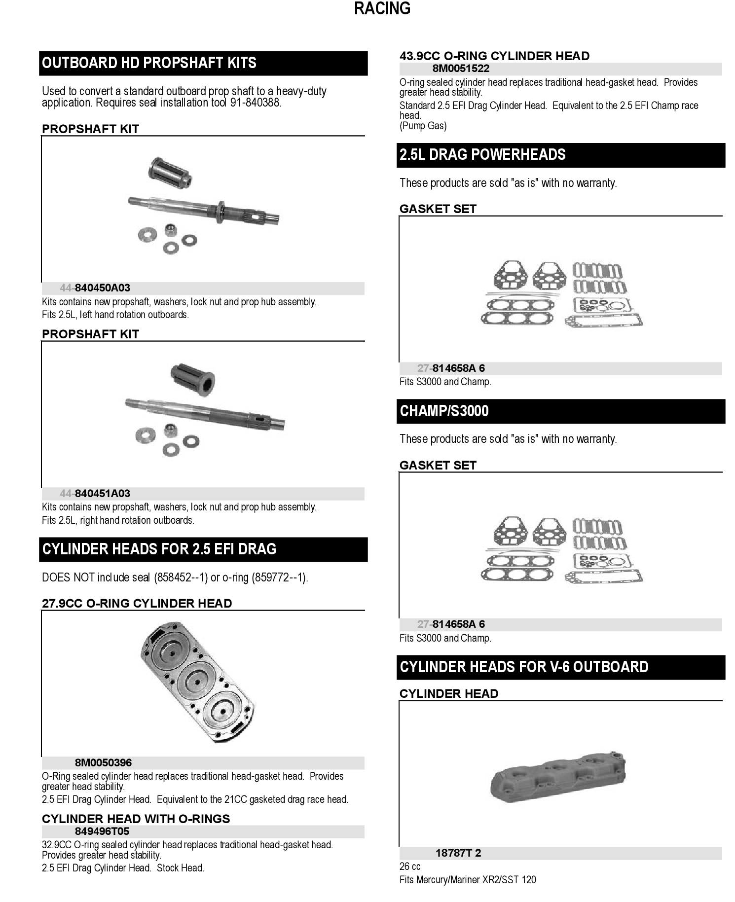 PROPSHAFT KIT
