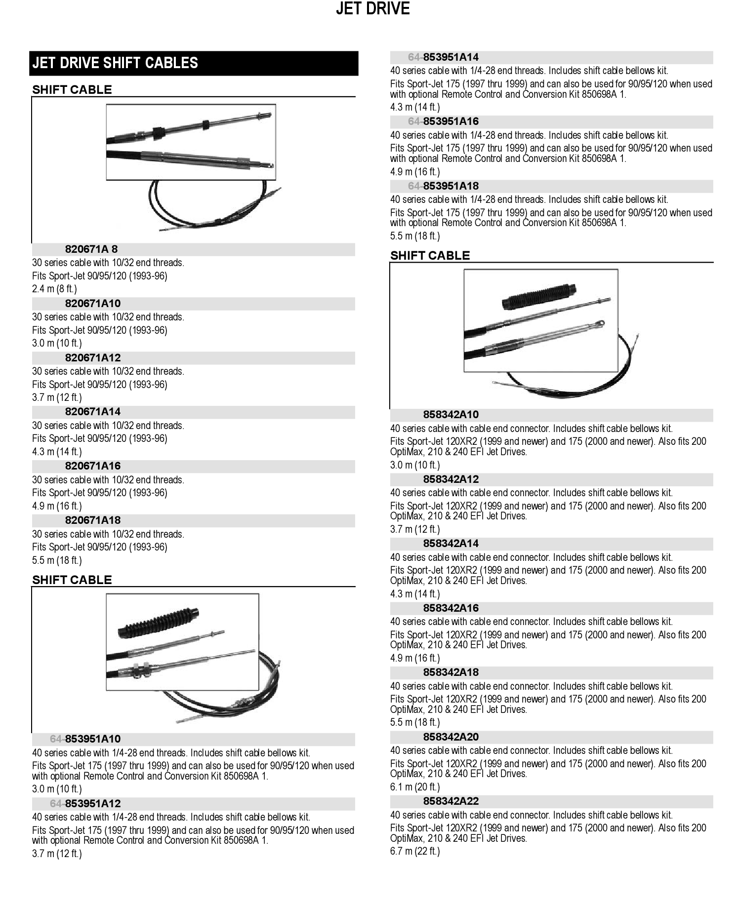 CABLE-SHIFT-10 FT