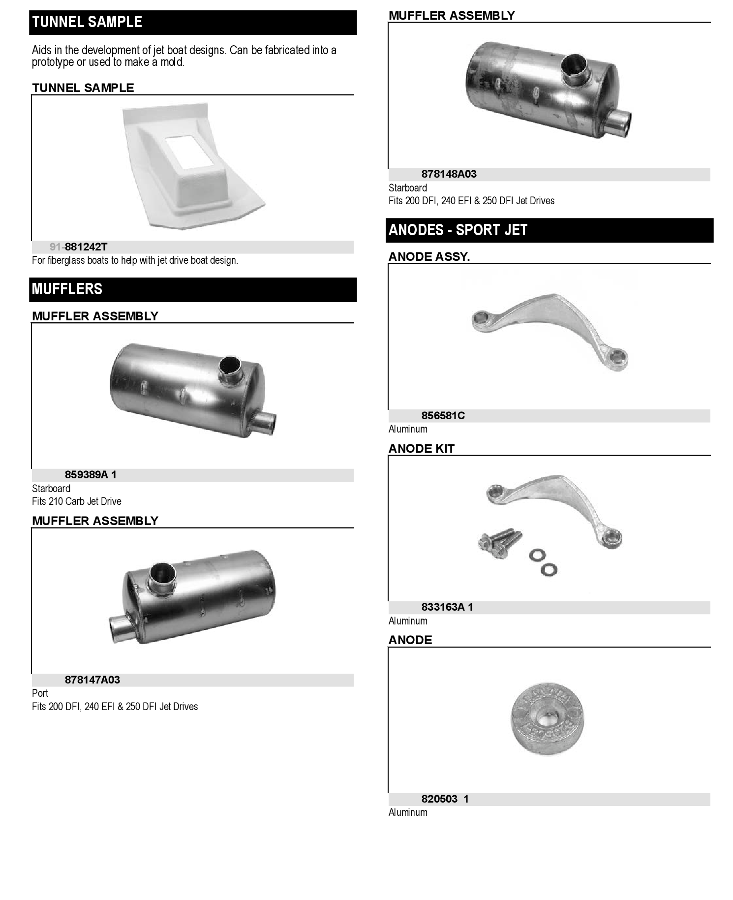 MUFFLER ASSY-STBD
