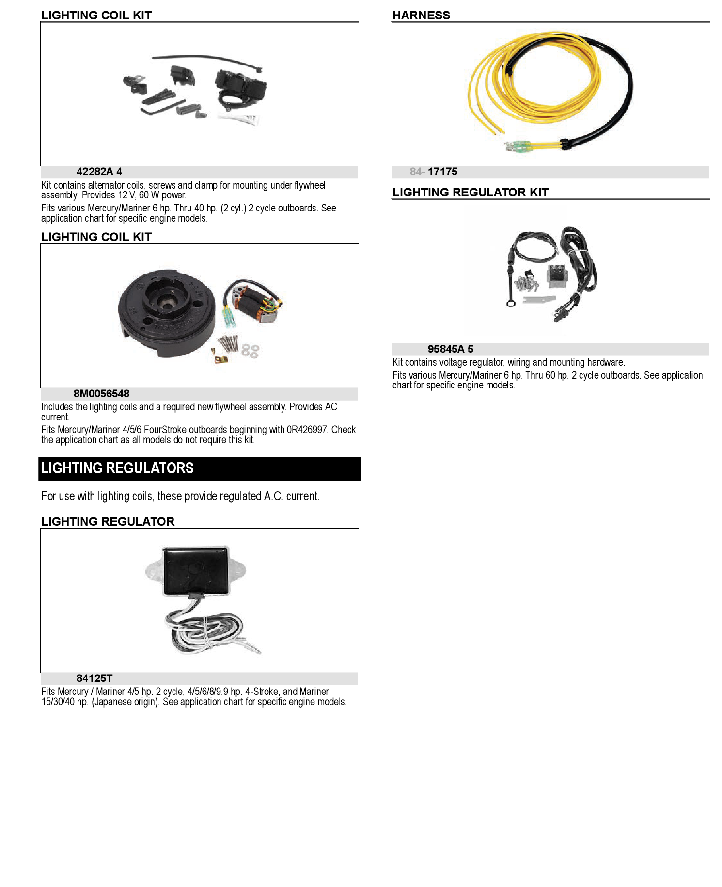 LIGHTING COIL KIT