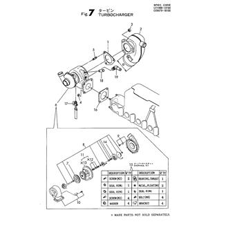 FIG 7. TURBOCHARGER