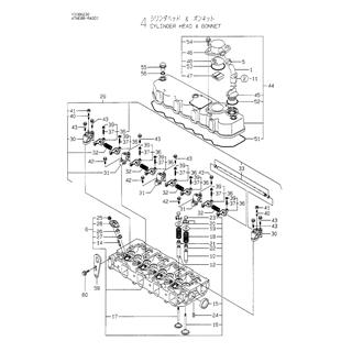 FIG 4. CYLINDER HEAD & BONNET