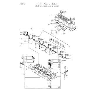 FIG 22. CYLINDER HEAD & BONNET