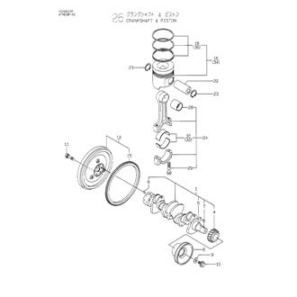 FIG 26. CRANKSHAFT & PISTON