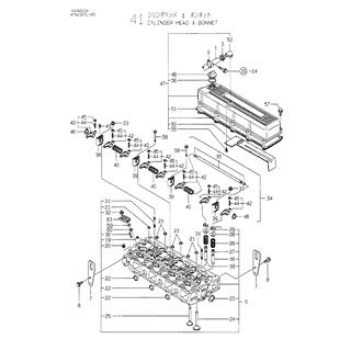 FIG 41. CYLINDER HEAD & BONNET