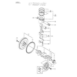 FIG 67. CRANKSHAFT & PISTON