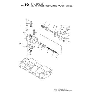 FIG 12. HYD.OIL PRESS.REGULATING VALVE