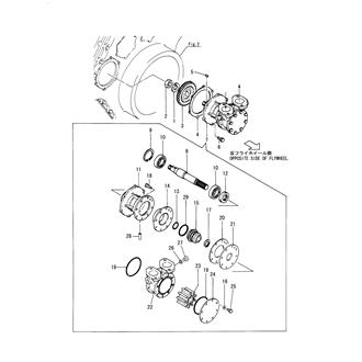 FIG 30. COOLING SEA WATER PUMP(TO NOV. 2006)