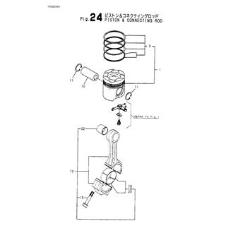 FIG 24. PISTON & CONNECTING ROD