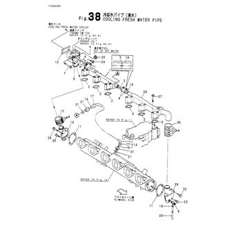 FIG 38. COOLING FRESH WATER PIPE