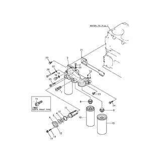 FIG 27. LUB.OIL STRAINER(EXCHANGE TYPE