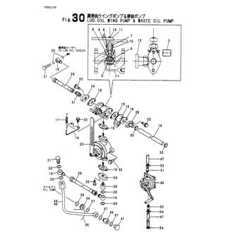 FIG 30. LUB.OIL WING PUMP & WASTE OIL