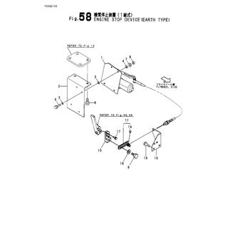 FIG 58. ENGINE STOP DEVICE(EARTH TYPE)