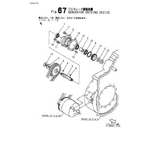 FIG 67. GENERATOR DRIVING DEVICE