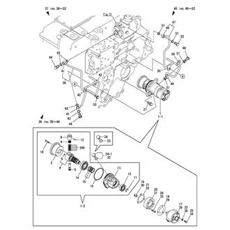 FIG 21. (13A)BX TROLLING(GOVERNOR VALVE)(TRAILING PUMP SPEC.)