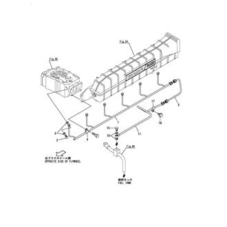 FIG 93. FUEL OVERFLOW PIPE(F.I.VALVE)