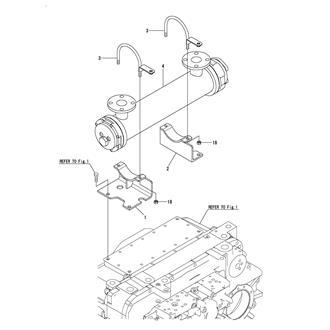 FIG 9. LUB. OIL COOLER(YXH-240-3, YXH-240-4)