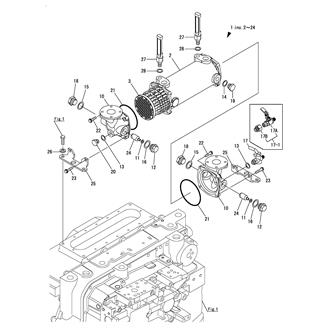 FIG 19. (8A)LUB. OIL COOLER(YXH-240L)(jg & SHIPS CLASSIFICATION PARTS)