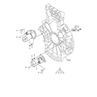 FIG 124. STARTING MOTOR(EARTH TYPE)