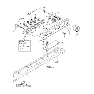 FIG 135. INSTRUMENT PANEL(ENGINE ATTACHED)