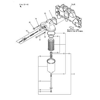 FIG 24. LUB.OIL STRAINER(W/O COCK/EARTH TYPE)