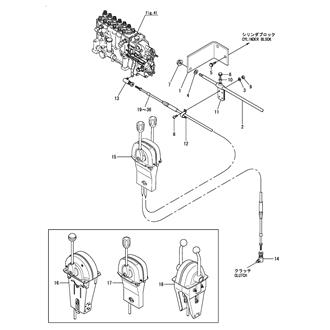 FIG 63. CABLE SUPPORT & REMOTE CONTROL HEAD