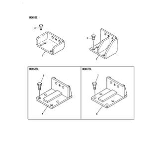 FIG 82. MOUNTING FOOT(CLUTCH)