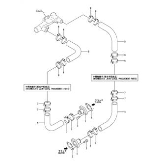 FIG 146. (34M)COOLING PIPE(CLUTCH)(MGNV172E-C)