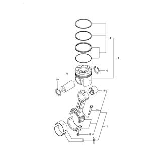 FIG 38. PISTON & CONNECTING ROD