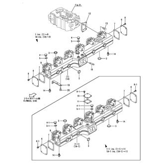 FIG 125. (26A)EXHAUST MANIFOLD