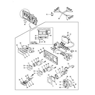 FIG 150. INSTRUMENT PANEL(SUB)