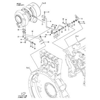 FIG 58. LUB. OIL PIPE(TURBINE)(A-BANK)