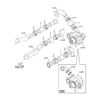 FIG 87. RUBBER HOSE(FRESH WATER)